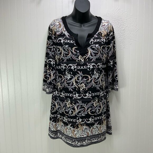 White House Black Market Tops - WHITE HOUSE BLACK MARKET Tunic blouse